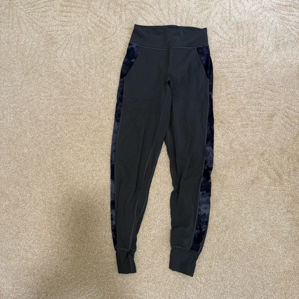 lululemon athletica grey and blue align joggers